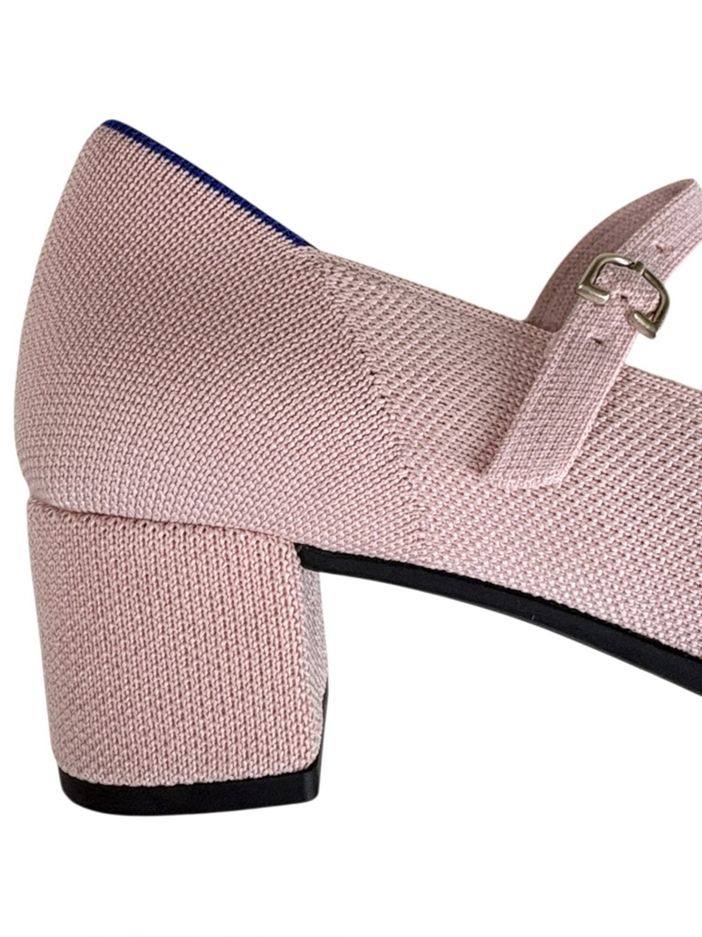 Rothy's Pink Mary Jane Block Heel Pumps - Picture 5 of 8